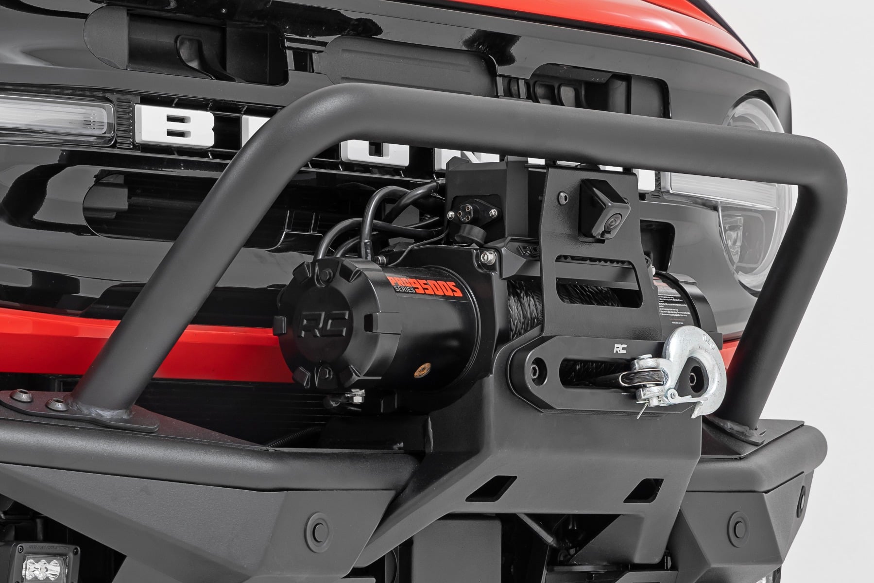 Truck accessories — fender flares, lights, and bumpers